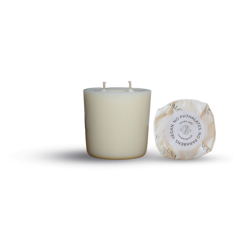 Natural candle refill