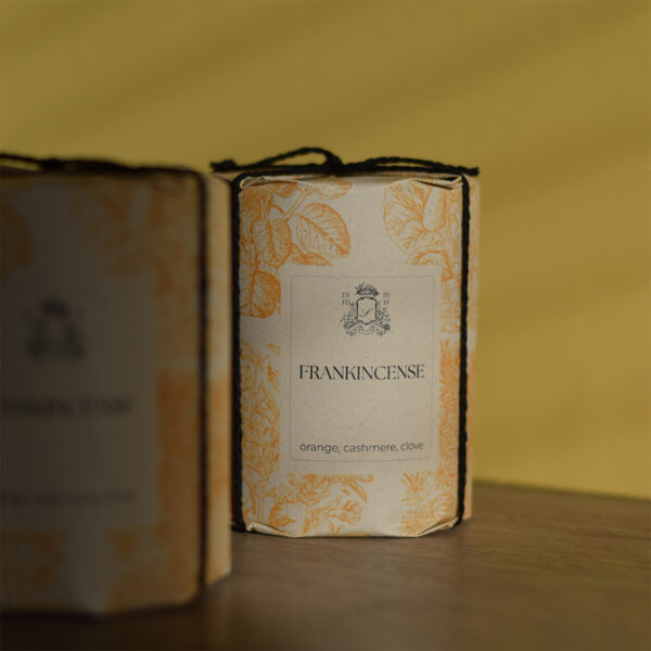 Frankincense candle