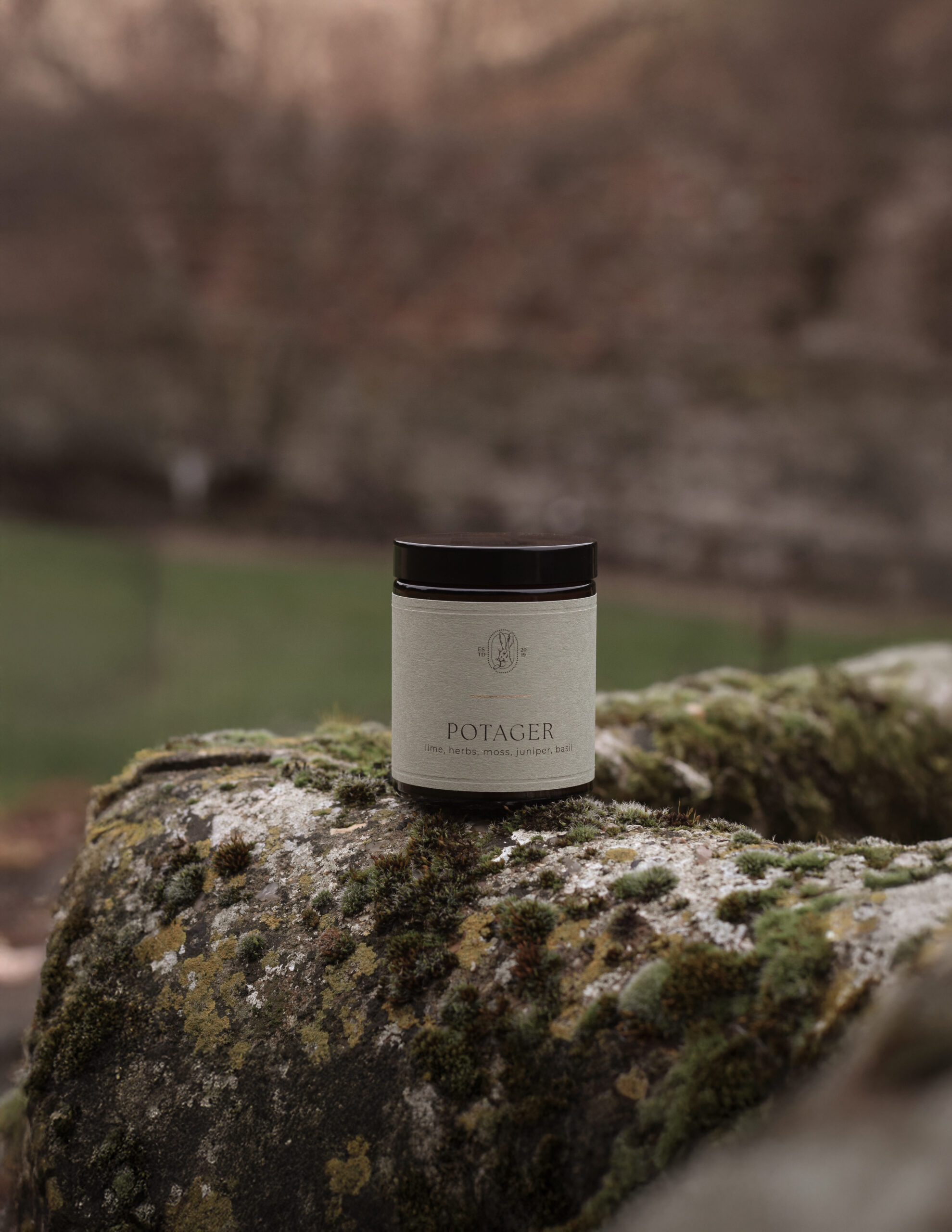 Herbal candle