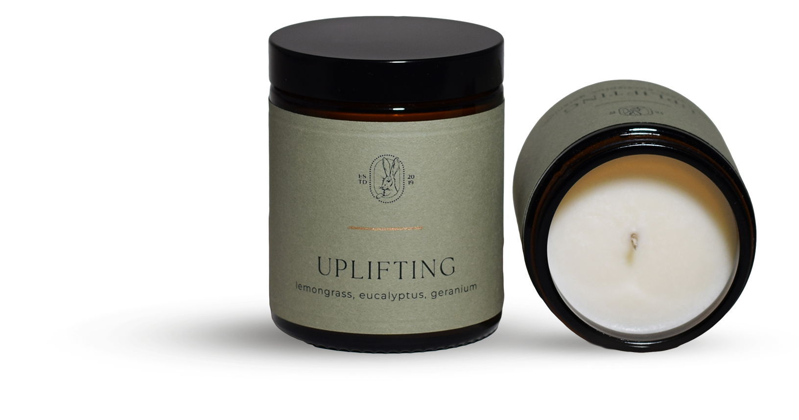 Uplifting candle